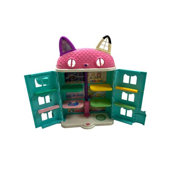 Gabby's Dollhouse Purrfect Dollhouse Playset - 2 Ft Works! - Picture 3 of 3